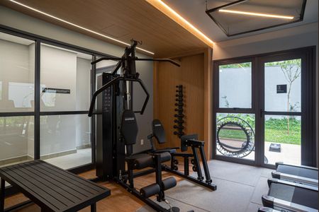 Studio à venda com 26m², 1 quarto e sem vaga Studio à venda com 26m², 1 quarto e sem vagaÁrea comum - Academia