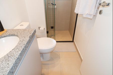 Studio à venda com 26m², 1 quarto e sem vaga Studio à venda com 26m², 1 quarto e sem vagaBanheiro Social