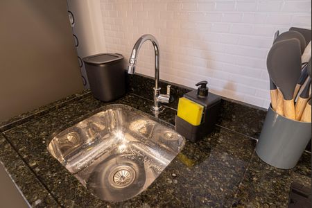 Studio à venda com 26m², 1 quarto e sem vaga Studio à venda com 26m², 1 quarto e sem vagaCozinha