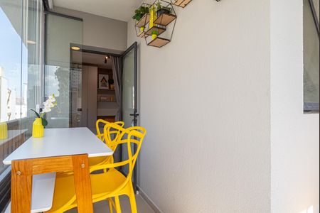 Studio à venda com 26m², 1 quarto e sem vaga Studio à venda com 26m², 1 quarto e sem vagaVaranda da Sala/Quarto