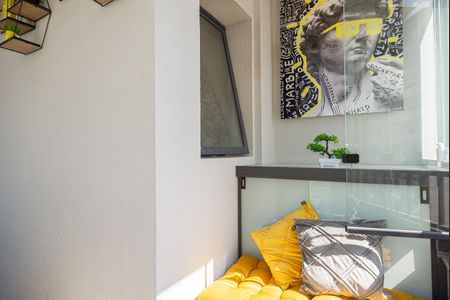 Studio à venda com 26m², 1 quarto e sem vaga Studio à venda com 26m², 1 quarto e sem vagaVaranda da Sala/Quarto