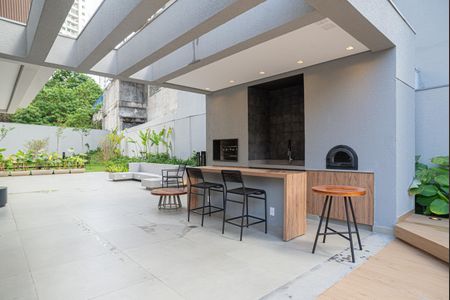 Studio à venda com 26m², 1 quarto e sem vaga Studio à venda com 26m², 1 quarto e sem vagaÁrea comum - Churrasqueira