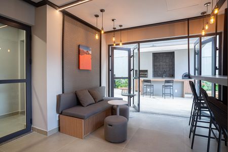Studio à venda com 26m², 1 quarto e sem vaga Studio à venda com 26m², 1 quarto e sem vagaÁrea comum - Lounge