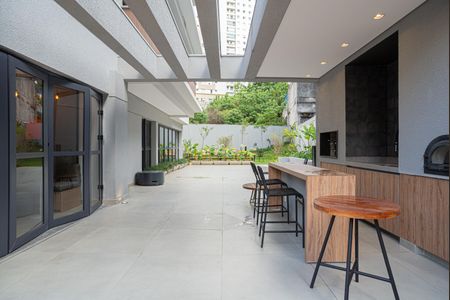 Studio à venda com 26m², 1 quarto e sem vaga Studio à venda com 26m², 1 quarto e sem vagaÁrea comum - Churrasqueira