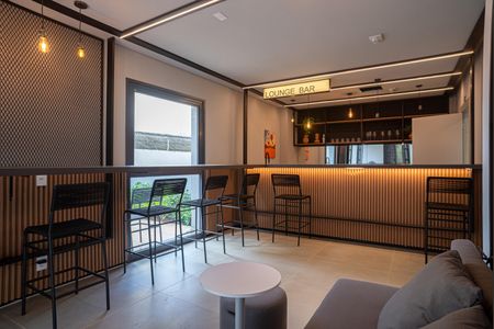 Studio à venda com 26m², 1 quarto e sem vaga Studio à venda com 26m², 1 quarto e sem vagaÁrea comum - Lounge