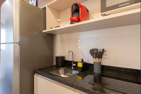 Studio à venda com 26m², 1 quarto e sem vaga Studio à venda com 26m², 1 quarto e sem vagaCozinha