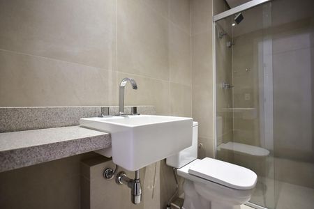 Apartamento para alugar com 142m², 3 quartos e 2 vagasBanheiro da Suíte 1