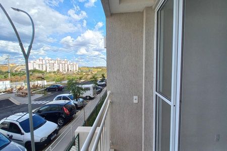 Varanda da Sala de apartamento à venda com 2 quartos, 48m² em Jardim São Vicente, Campinas