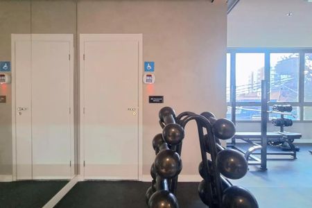 Studio à venda com 21m², 1 quarto e sem vaga Studio à venda com 21m², 1 quarto e sem vagaAcademia