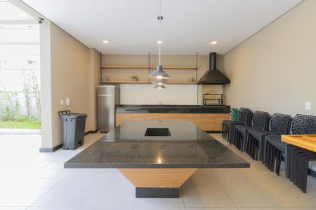 Studio à venda com 38m², 1 quarto e 1 vagaÁrea comum - Churrasqueira