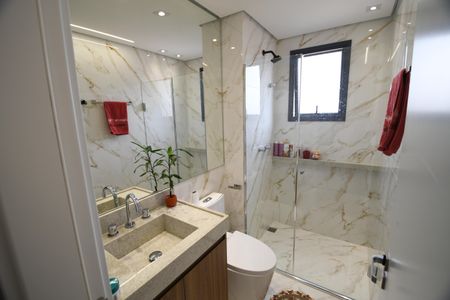 Apartamento à venda com 58m², 2 quartos e 2 vagasBanheiro 1