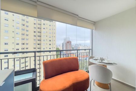 Varanda de kitnet/studio à venda com 1 quarto, 28m² em Vila Mariana, São Paulo