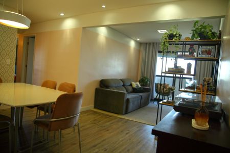 Apartamento à venda com 106m², 3 quartos e 2 vagasSala