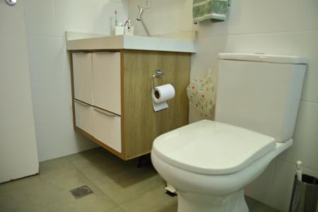 Apartamento à venda com 106m², 3 quartos e 2 vagasBanheiro da Suíte 2