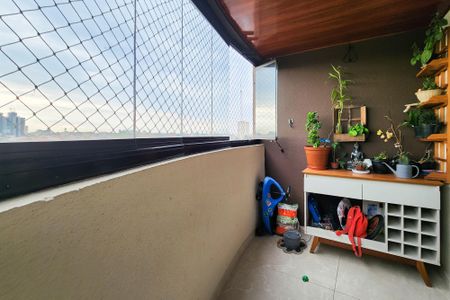 Varanda  de apartamento à venda com 3 quartos, 106m² em Jardim do Mar, São Bernardo do Campo