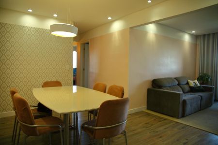 Apartamento à venda com 106m², 3 quartos e 2 vagasSala