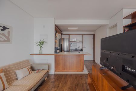 Sala de apartamento à venda com 1 quarto, 49m² em Pinheiros, São Paulo