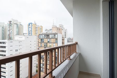 Varanda de kitnet/studio à venda com 1 quarto, 23m² em Consolação, São Paulo