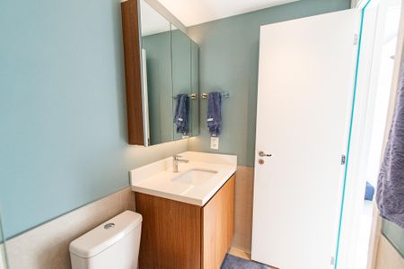 Apartamento à venda com 80m², 3 quartos e 1 vaga Apartamento à venda com 80m², 3 quartos e 1 vagaBanheiro