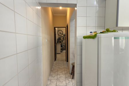 Corredor de casa de condomínio para alugar com 1 quarto, 54m² em Aviação, Praia Grande