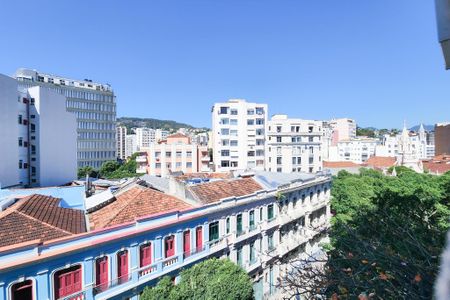 Vista da Sala de apartamento à venda com 2 quartos, 56m² em Centro, Rio de Janeiro