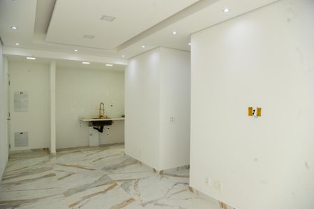 Sala de apartamento à venda com 3 quartos, 84m² em Jardim Caravelas, São Paulo