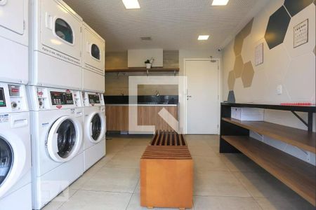 Studio à venda com 32m², 1 quarto e 1 vagaLavanderia