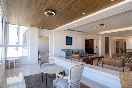 Varanda da Sala de apartamento para alugar com 3 quartos, 364m² em Morro dos Ingleses, São Paulo