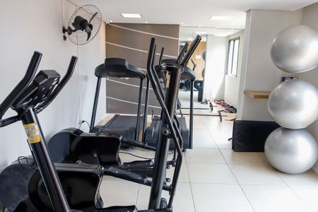 Apartamento à venda com 32m², 1 quarto e 1 vaga Apartamento à venda com 32m², 1 quarto e 1 vagaÁrea comum - Academia