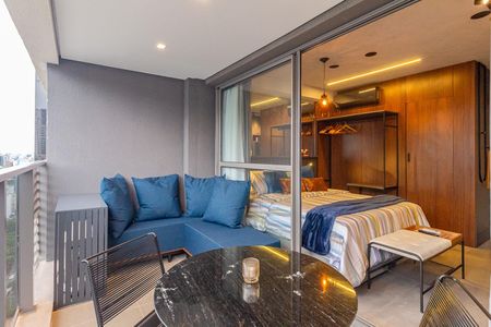 Studio para alugar com 22m², 1 quarto e sem vaga Studio para alugar com 22m², 1 quarto e sem vagavaranda