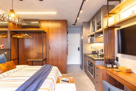 Studio para alugar com 22m², 1 quarto e sem vaga Studio para alugar com 22m², 1 quarto e sem vagaStudio