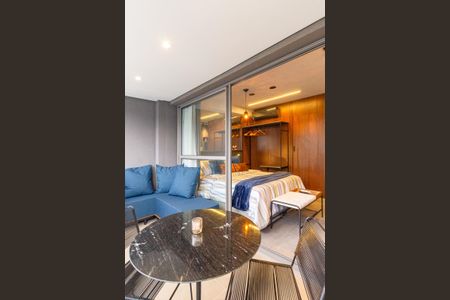 Studio para alugar com 22m², 1 quarto e sem vaga Studio para alugar com 22m², 1 quarto e sem vagavaranda