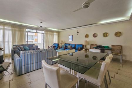 Sala de apartamento para alugar com 3 quartos, 140m² em Centro, Guarujá