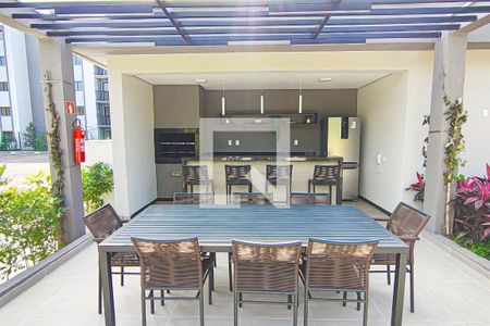 Apartamento para alugar com 45m², 2 quartos e 1 vaga Apartamento para alugar com 45m², 2 quartos e 1 vagaÁrea comum - Churrasqueira