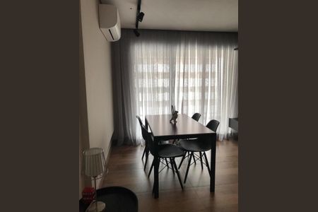 Sala de apartamento à venda com 1 quarto, 41m² em Indianópolis, São Paulo