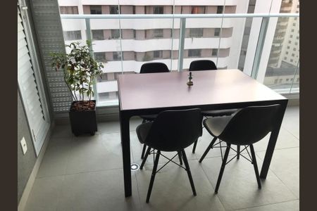 Apartamento à venda com 41m², 1 quarto e 1 vagaVaranda