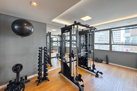 Studio à venda com 26m², 1 quarto e sem vaga Studio à venda com 26m², 1 quarto e sem vagaÁrea comum - Academia