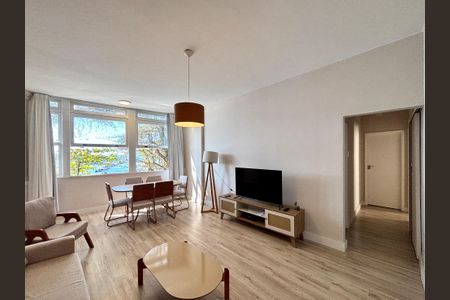 Sala de apartamento à venda com 3 quartos, 100m² em Urca, Rio de Janeiro