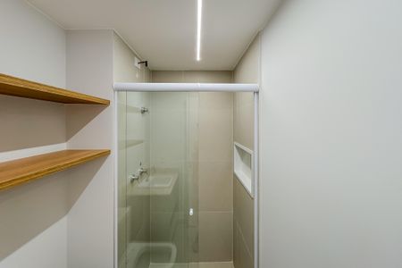 Studio à venda com 25m², 1 quarto e sem vaga Studio à venda com 25m², 1 quarto e sem vagaBanheiro