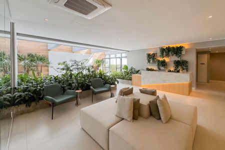 Studio à venda com 24m², 1 quarto e sem vaga Studio à venda com 24m², 1 quarto e sem vagaHall social
