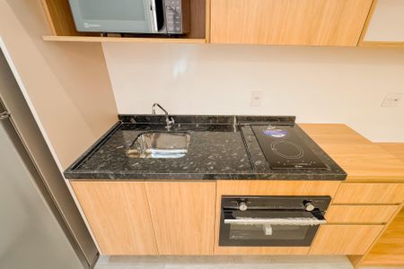 Studio à venda com 24m², 1 quarto e sem vaga Studio à venda com 24m², 1 quarto e sem vagaCozinha