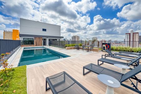 Studio à venda com 24m², 1 quarto e sem vaga Studio à venda com 24m², 1 quarto e sem vagaPiscina - Rooftop