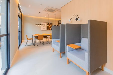 Studio à venda com 24m², 1 quarto e sem vaga Studio à venda com 24m², 1 quarto e sem vagaCoworking