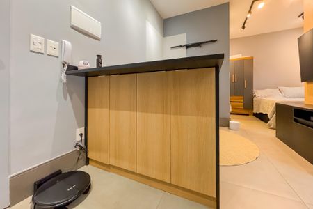 Studio à venda com 38m², 1 quarto e sem vaga Studio à venda com 38m², 1 quarto e sem vagaCozinha