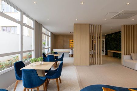 Studio à venda com 29m², 1 quarto e sem vaga Studio à venda com 29m², 1 quarto e sem vagaÁrea comum - Salão de festas