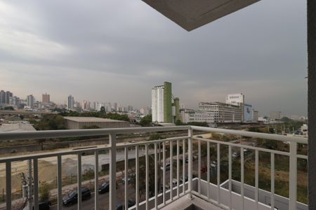 Varanda da Sala de apartamento para alugar com 2 quartos, 42m² em Jardim, Santo André