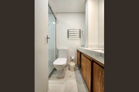 Apartamento para alugar com 111m², 3 quartos e 1 vaga Apartamento para alugar com 111m², 3 quartos e 1 vagaBanheiro Social