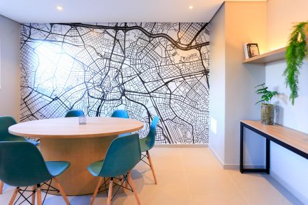 Studio à venda com 37m², 2 quartos e sem vaga Studio à venda com 37m², 2 quartos e sem vagaCoworking