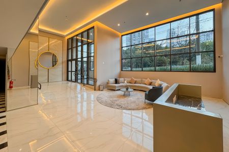 Studio à venda com 32m², 1 quarto e sem vaga Studio à venda com 32m², 1 quarto e sem vagaHall social
