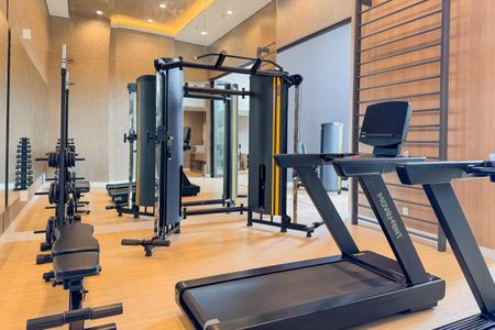 Studio à venda com 32m², 1 quarto e sem vaga Studio à venda com 32m², 1 quarto e sem vagaAcademia